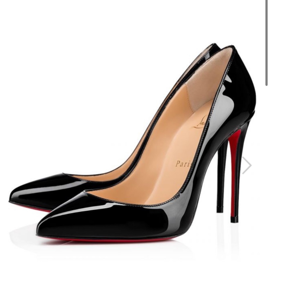 Christian Louboutin Pigalle 120 Patent Calf BK01 size 39 - Picture 1 of 17